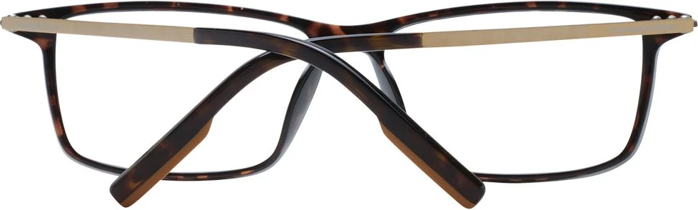 Коричневая пластиковая оправа Ermenegildo Zegna