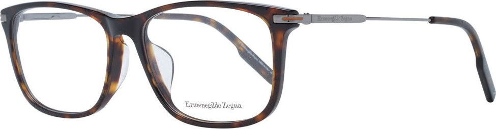 Коричневая оправа для очков Ermenegildo Zegna из пластика