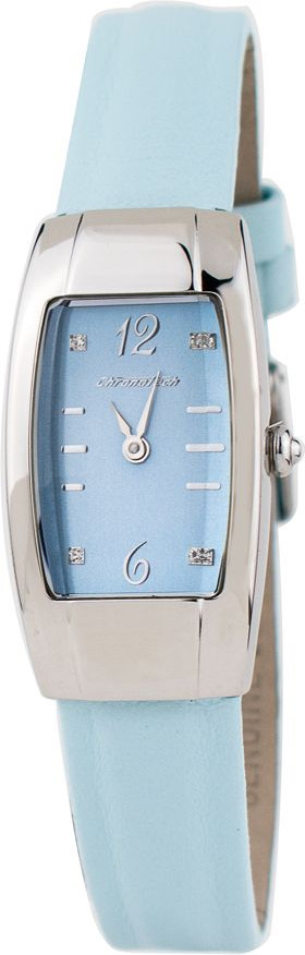 Часы Chronotech Голубая Кожа