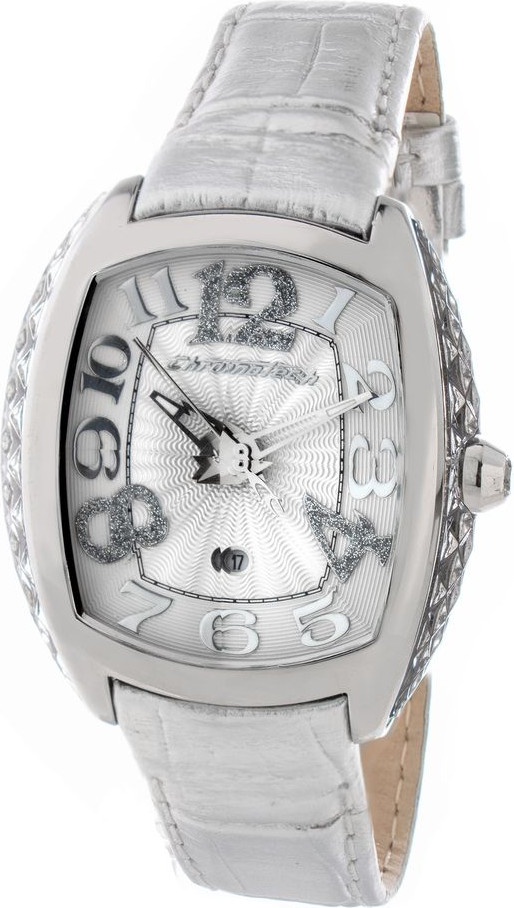 Часы Chronotech Серебряная Кожа