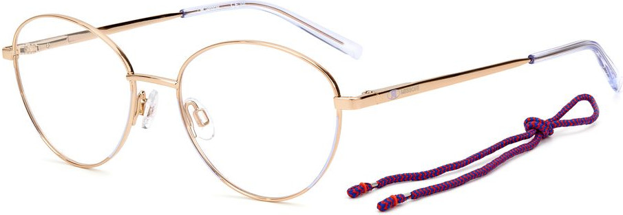 Очки M Missoni Фиолетовые Металлические