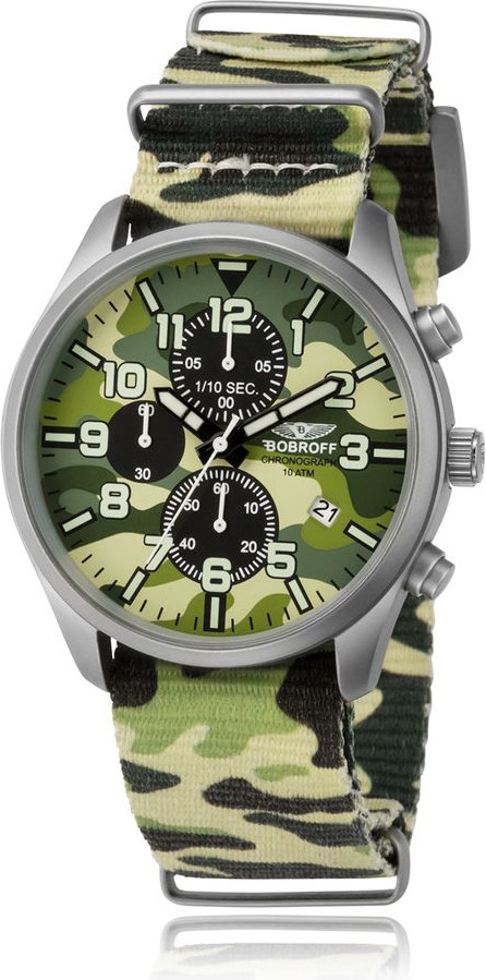 Часы Bobroff Army Nylon