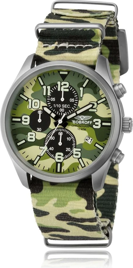 Часы Bobroff Army Nylon