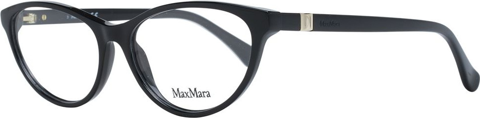 Черная пластиковая оправа для очков Max Mara