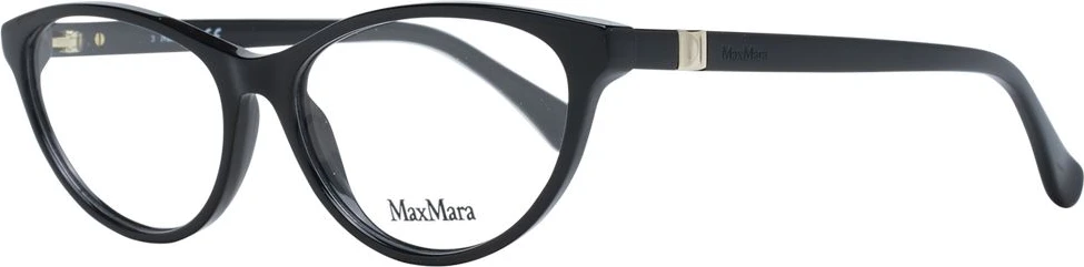 Черная пластиковая оправа для очков Max Mara