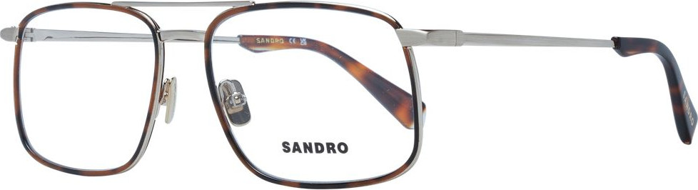 Коричневая металлическая оправа для очков Sandro