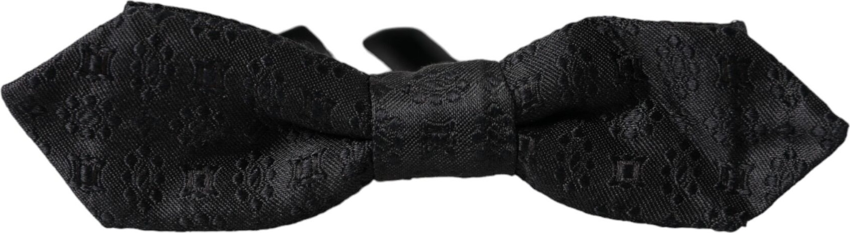 Галстук-бабочка Dolce & Gabbana Черный шелк Фантазийный