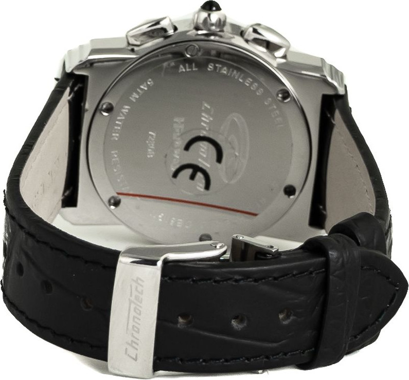 Часы Chronotech Черная Кожа