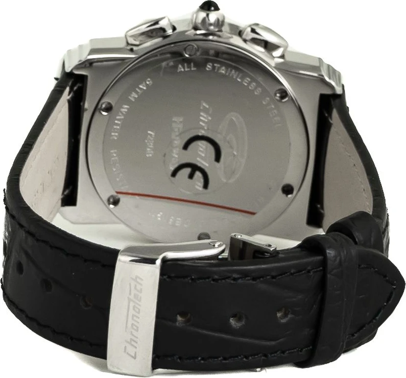 Часы Chronotech Черная Кожа