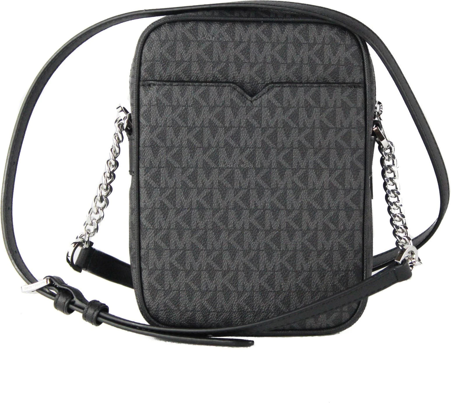 Сумка через плечо Michael Kors Medium Signature Leather North South Chain