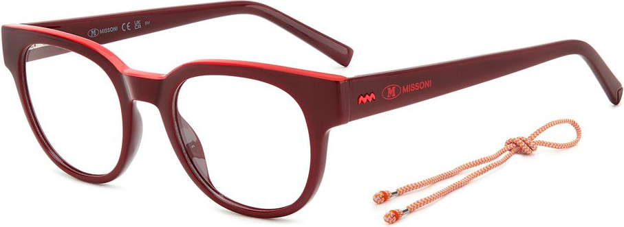 Оправа для очков Красная смола M Missoni