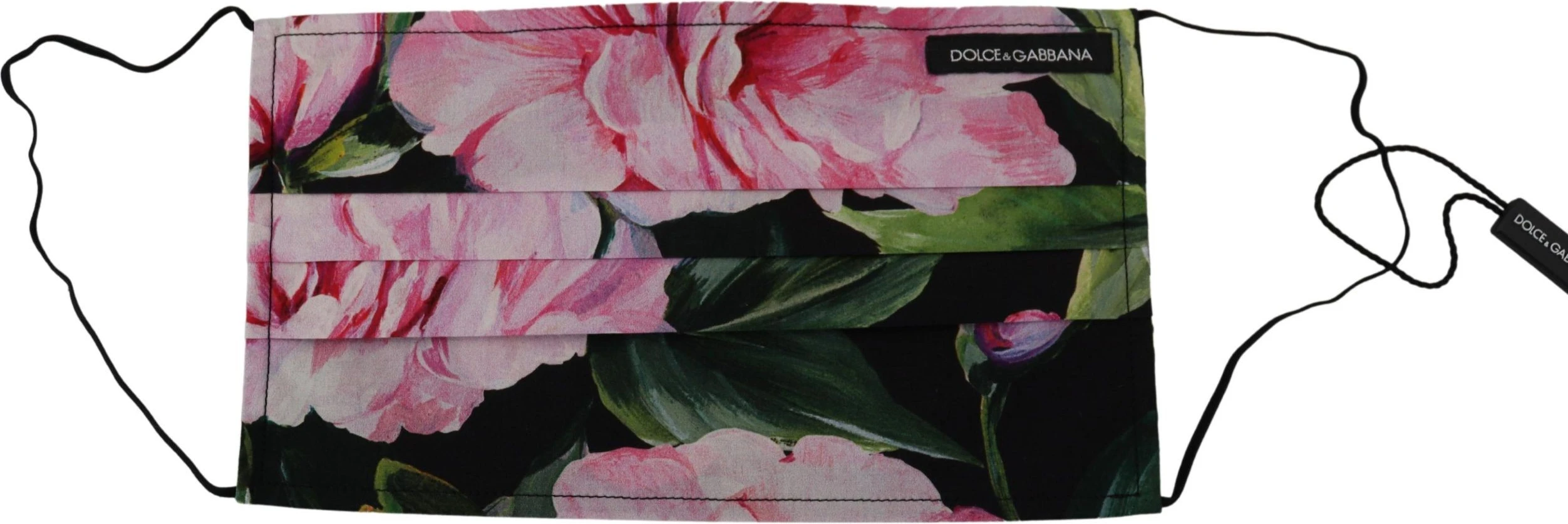 Аксессуар Dolce & Gabbana Chic Floral Cotton Face Mask