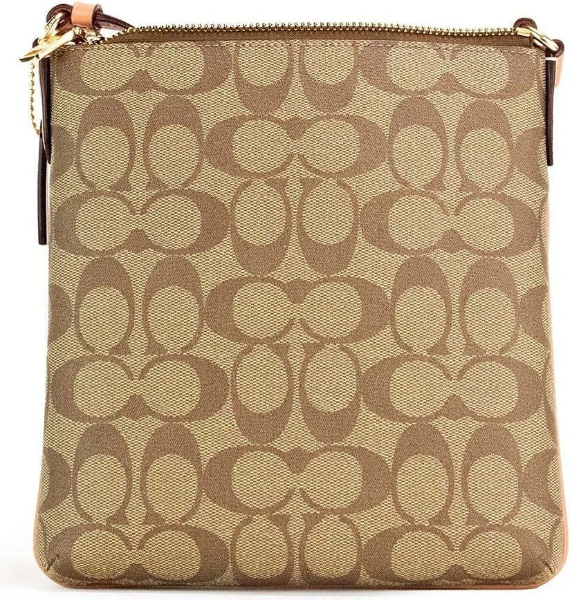 Сумка через плечо Coach Rowan Mini с канвой с монограммой