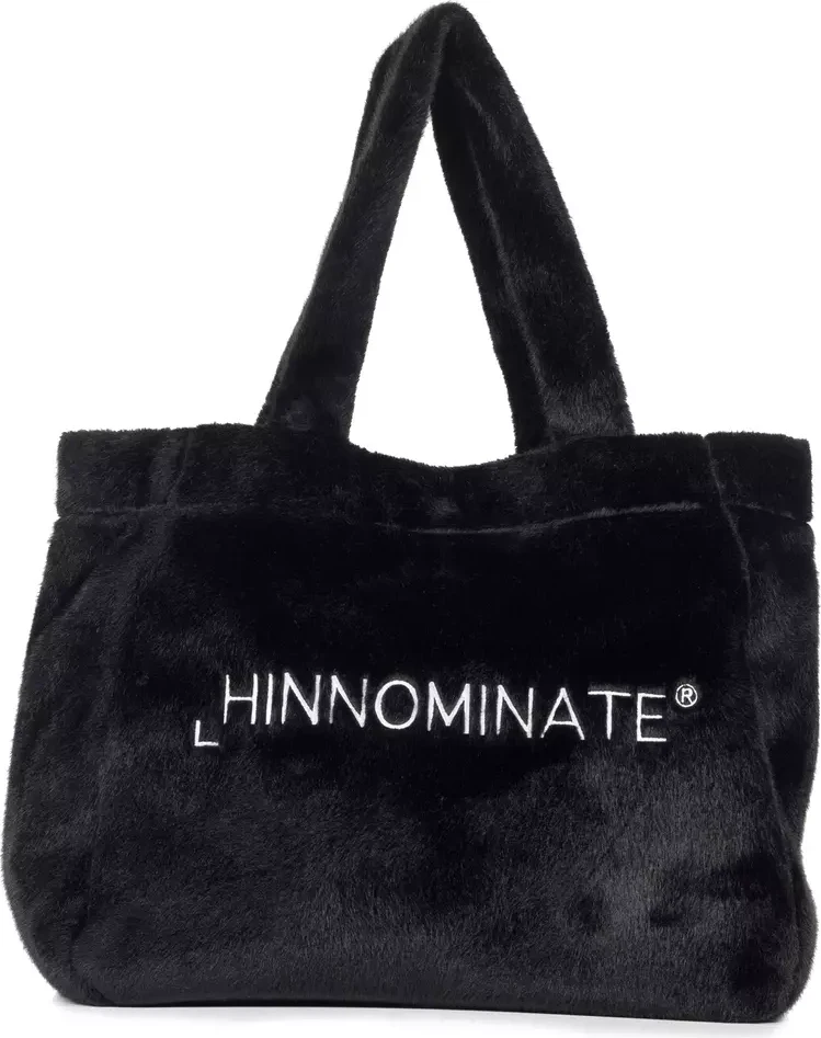 Сумка-шоппер HINNOMINATE Элегантная сумка-шоппер из искусственного меха с вышитым логотипом