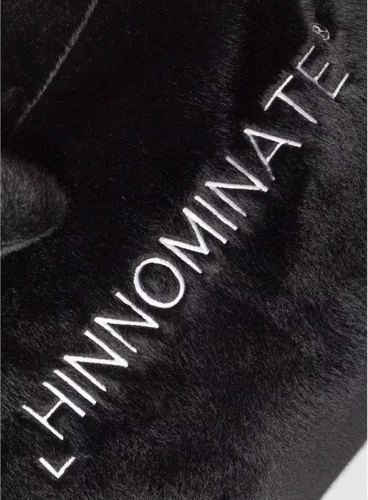 Сумка-шоппер HINNOMINATE Элегантная сумка-шоппер из искусственного меха с вышитым логотипом