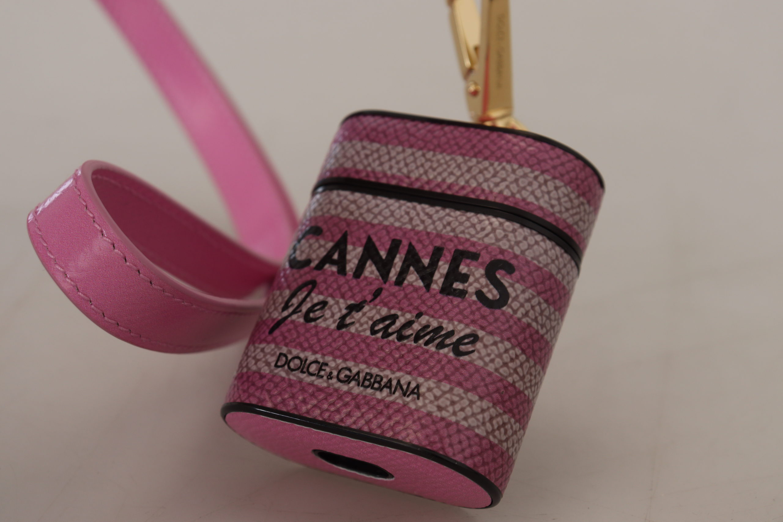 Кожаный чехол для AirPods Dolce & Gabbana