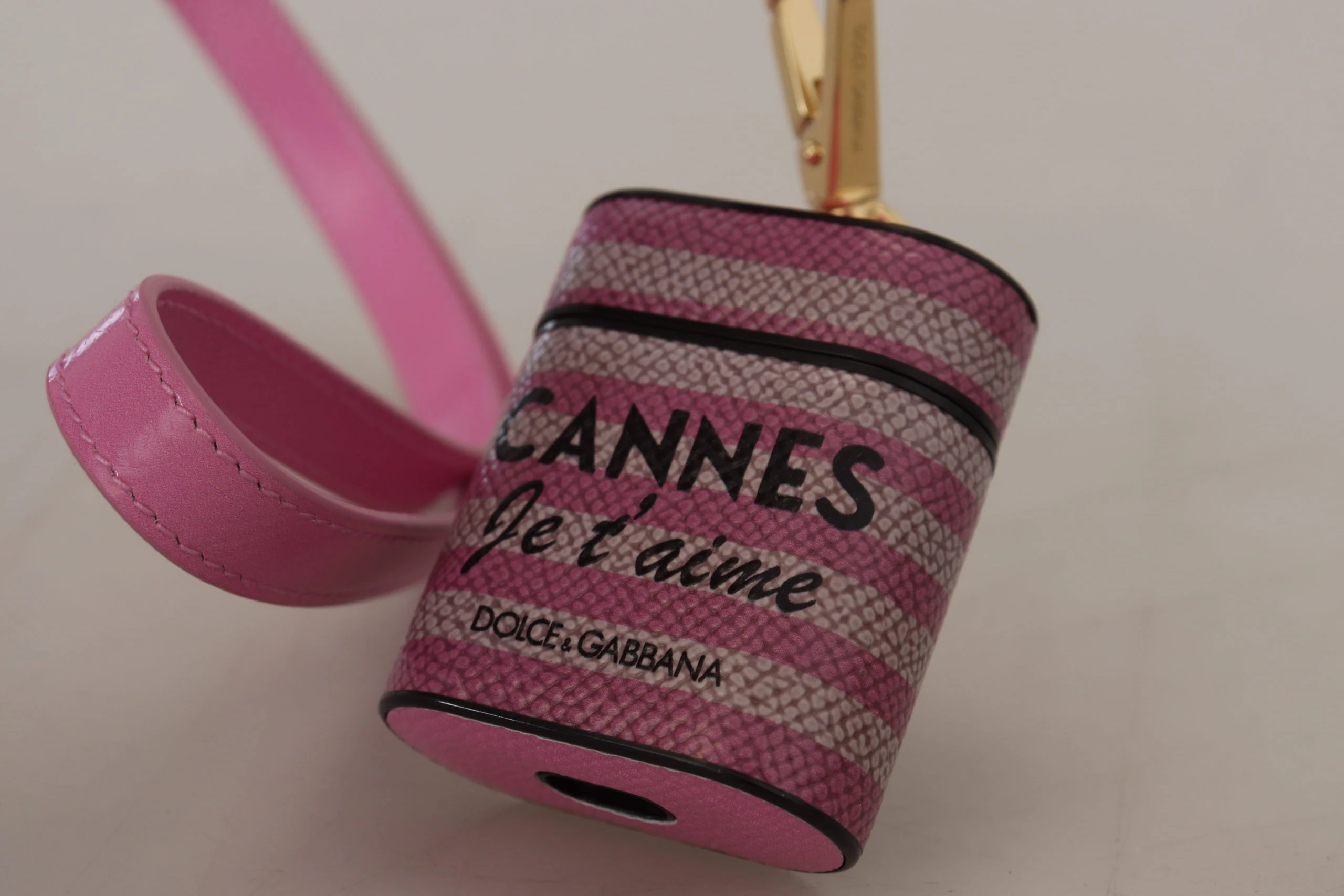 Кожаный чехол для AirPods Dolce & Gabbana