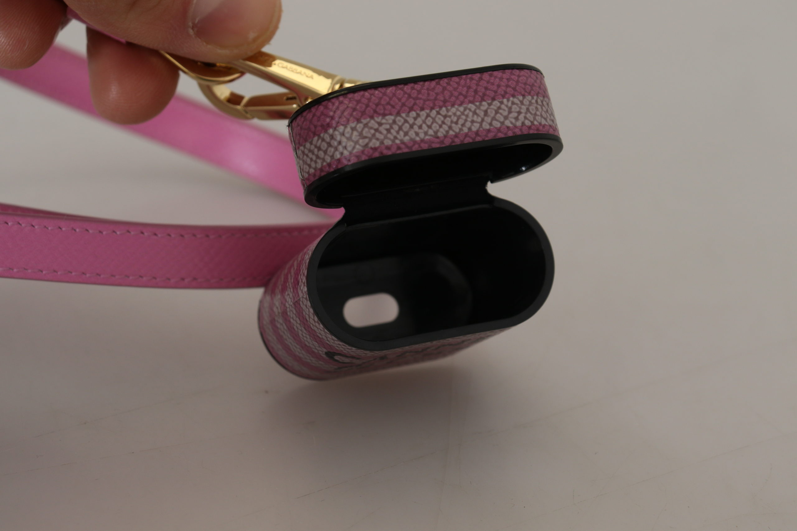 Кожаный чехол для AirPods Dolce & Gabbana