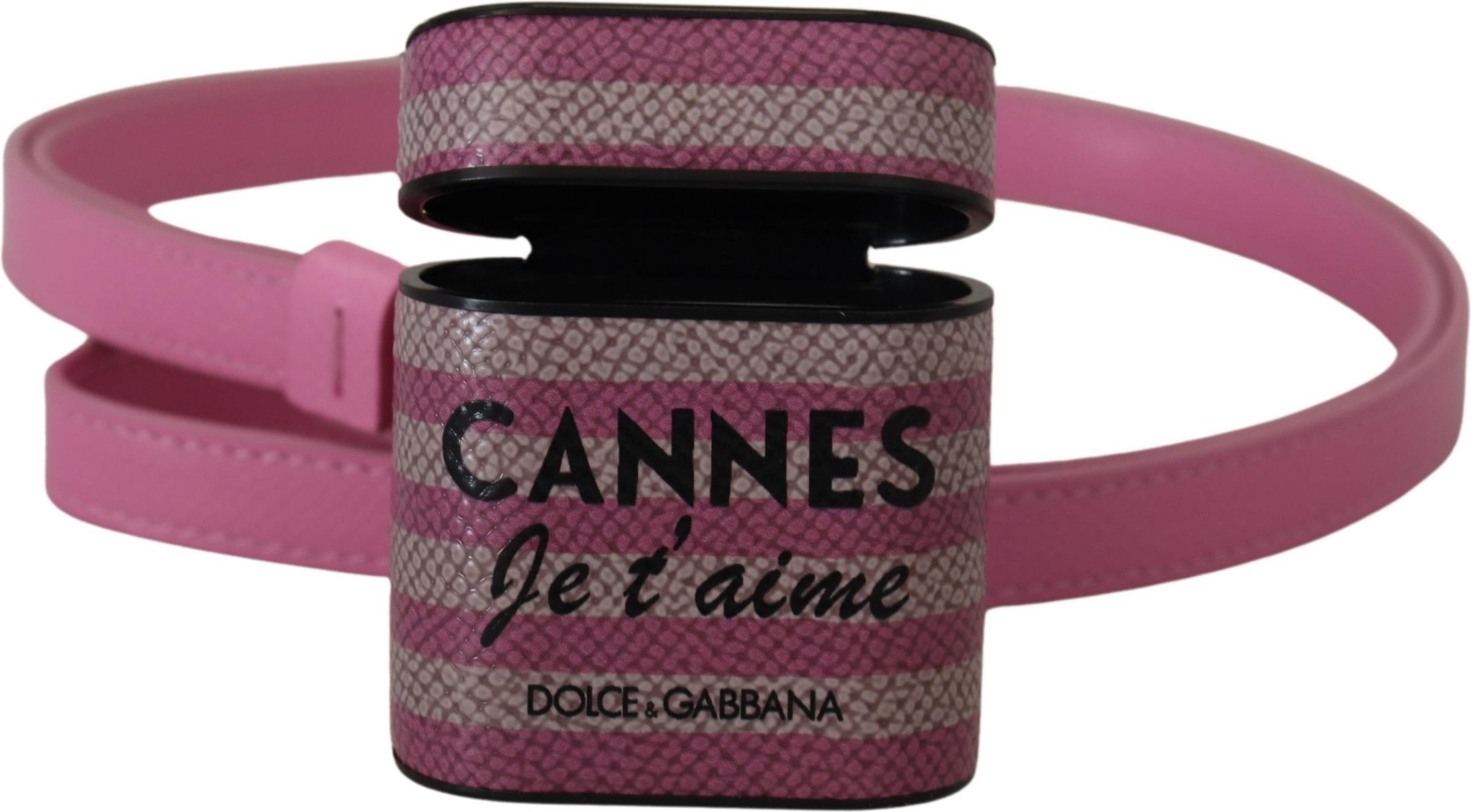 Кожаный чехол для AirPods Dolce & Gabbana