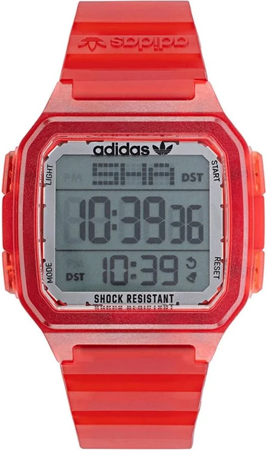 Часы Adidas Red Resin Watch