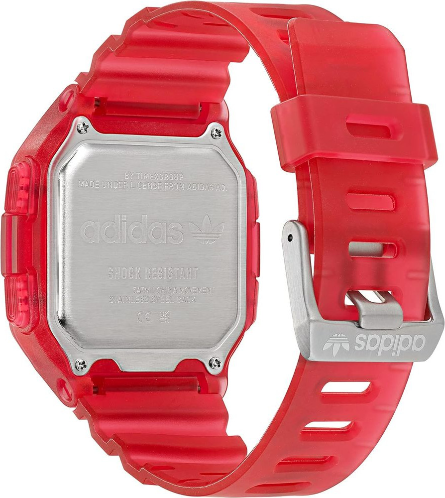 Часы Adidas Red Resin Watch