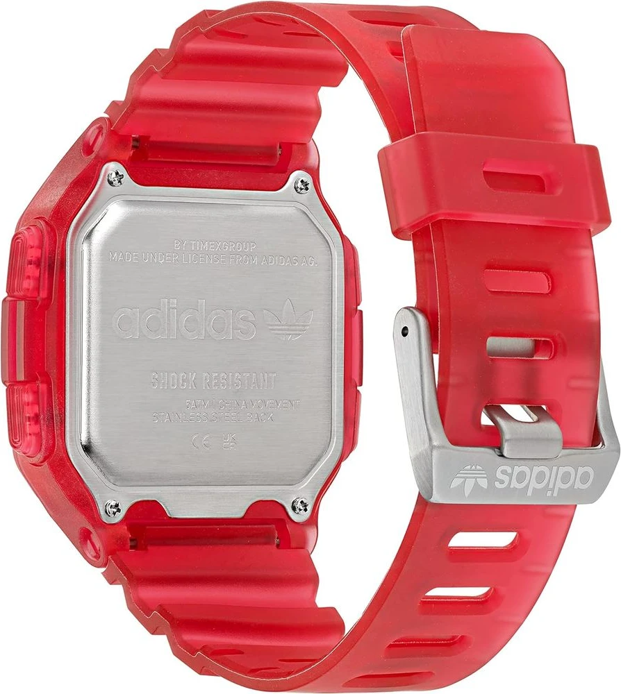 Часы Adidas Red Resin Watch