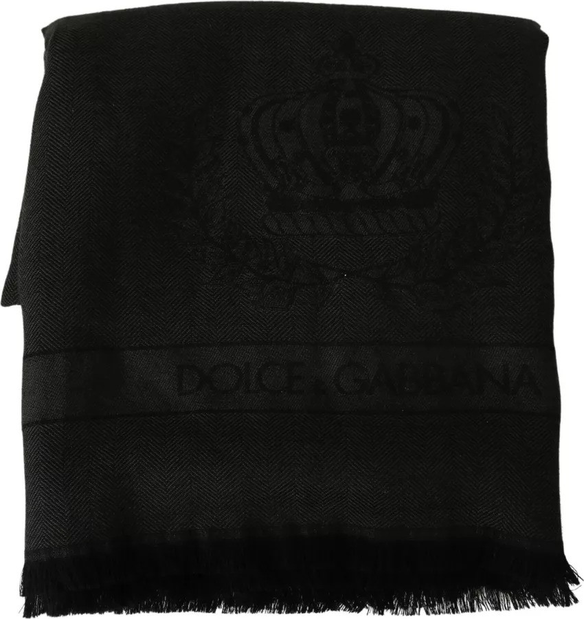 Шарф Dolce & Gabbana, шаль-накидка из кашемира