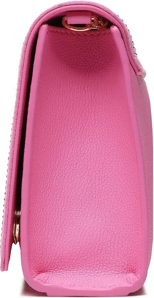 Сумка через плечо LOVE MOSCHINO Chic Pink со стразами