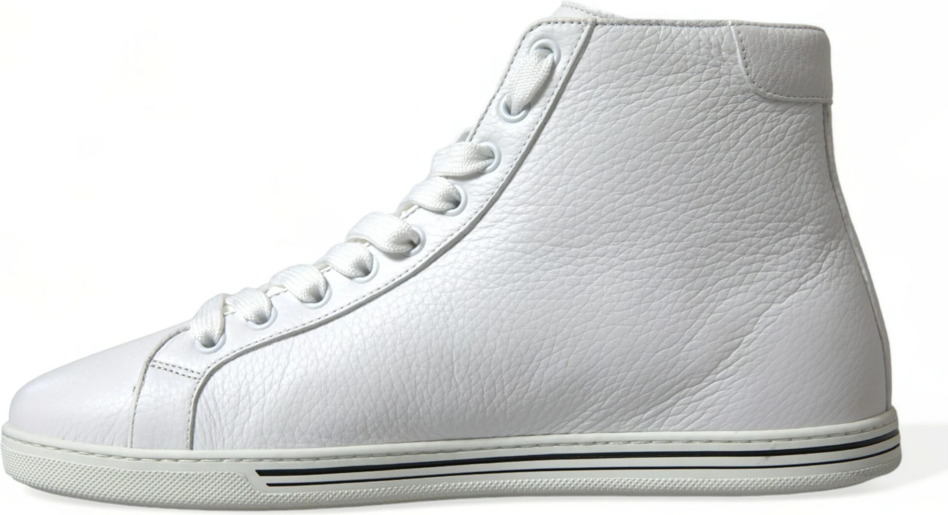 Кроссовки White Saint Tropez High Top Dolce & Gabbana