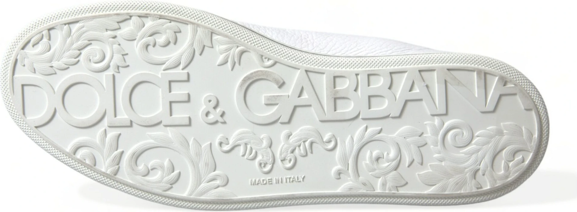 Кроссовки White Saint Tropez High Top Dolce & Gabbana