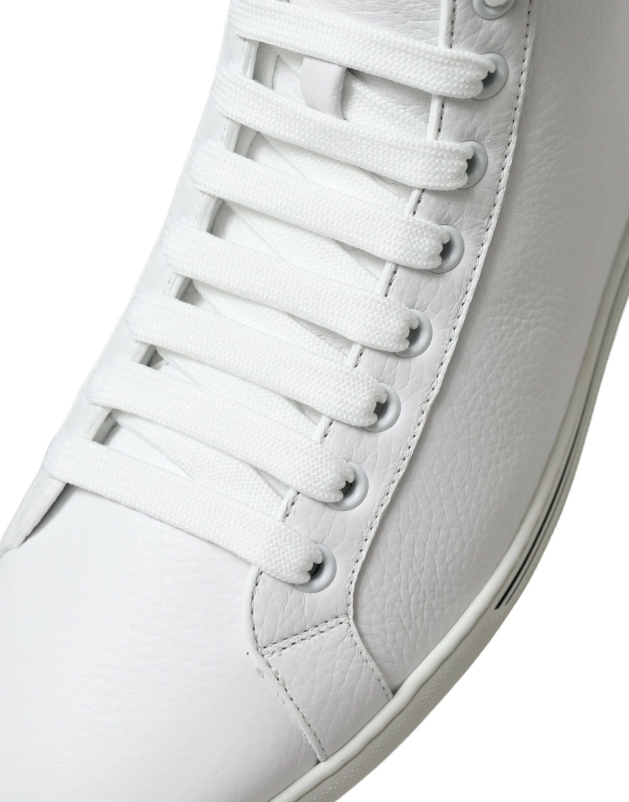 Кроссовки White Saint Tropez High Top Dolce & Gabbana