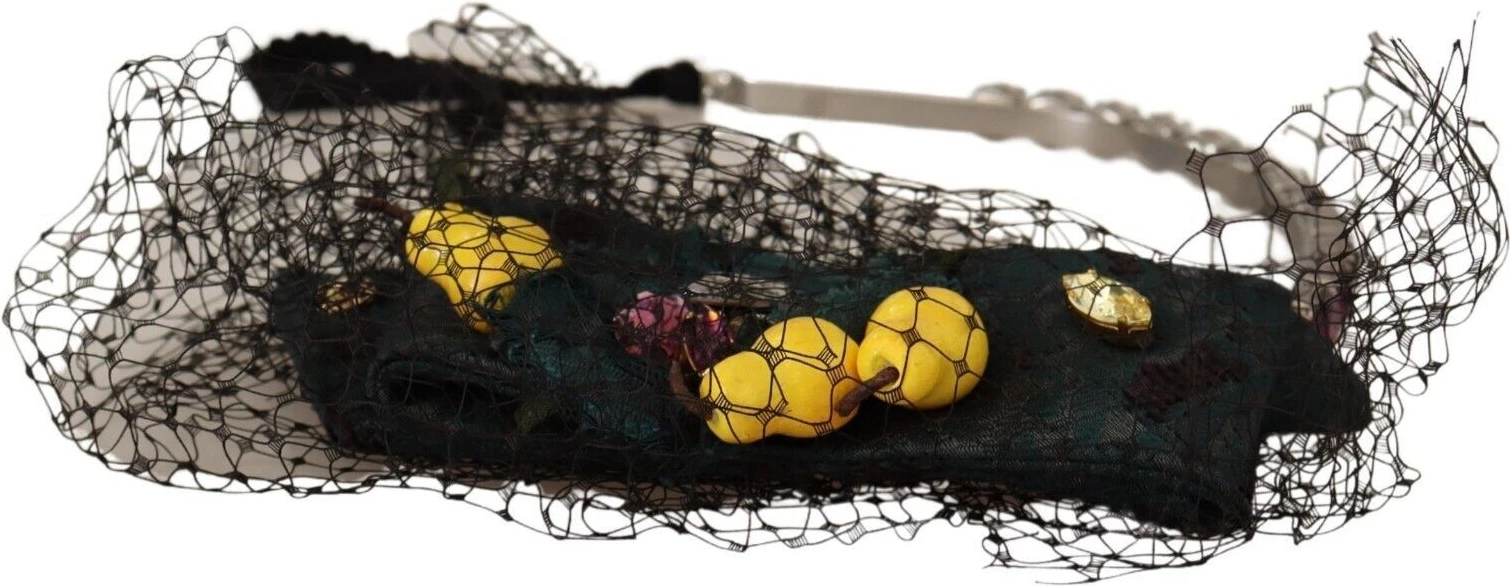 Headband Dolce & Gabbana Enchanting Jewel-Toned Crystal Diadem