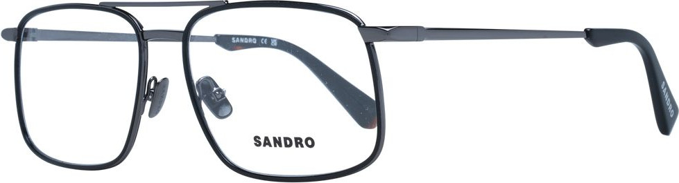 Gray Metal Glasses Frames Sandro