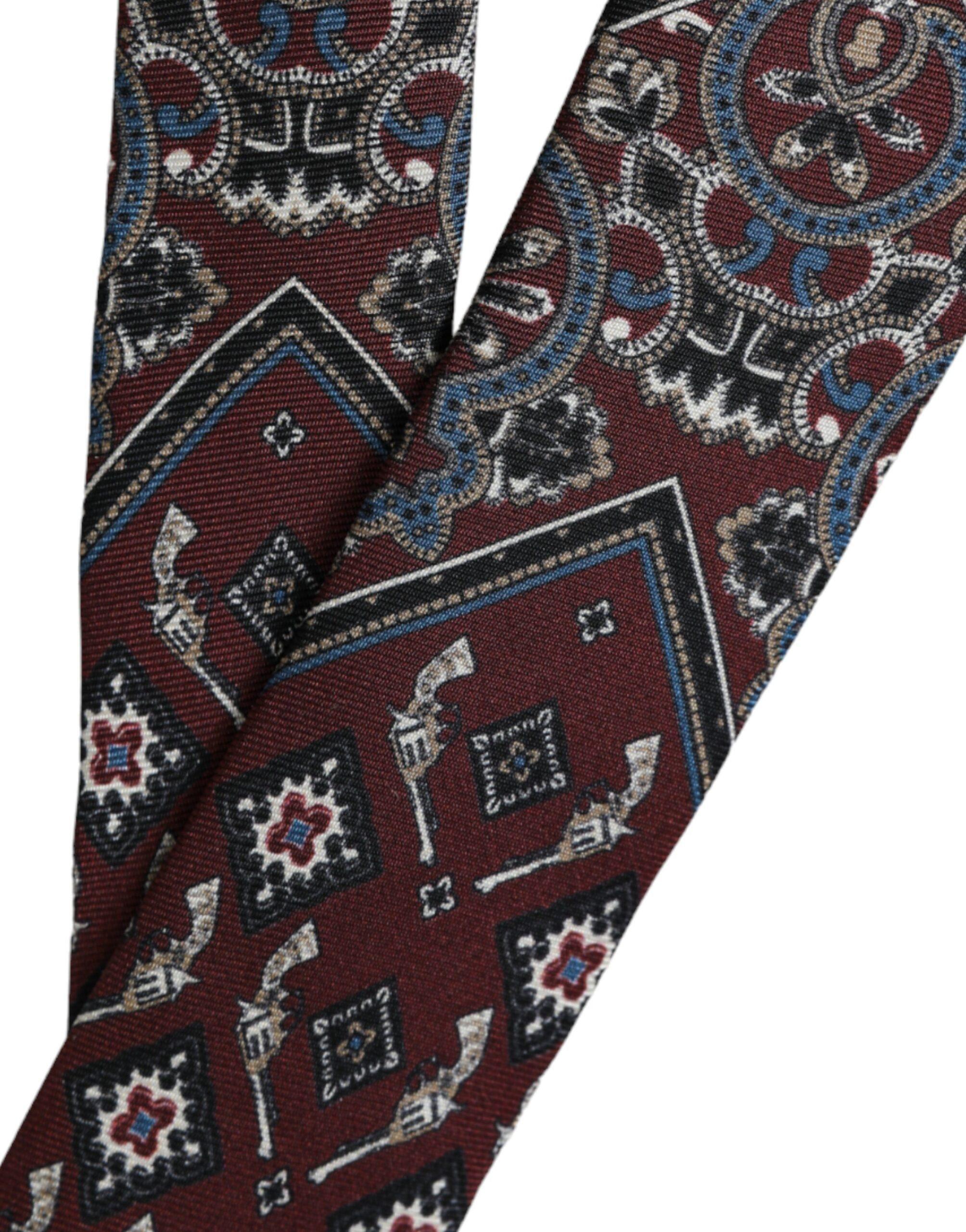 Галстук Dolce & Gabbana Sicilian Western