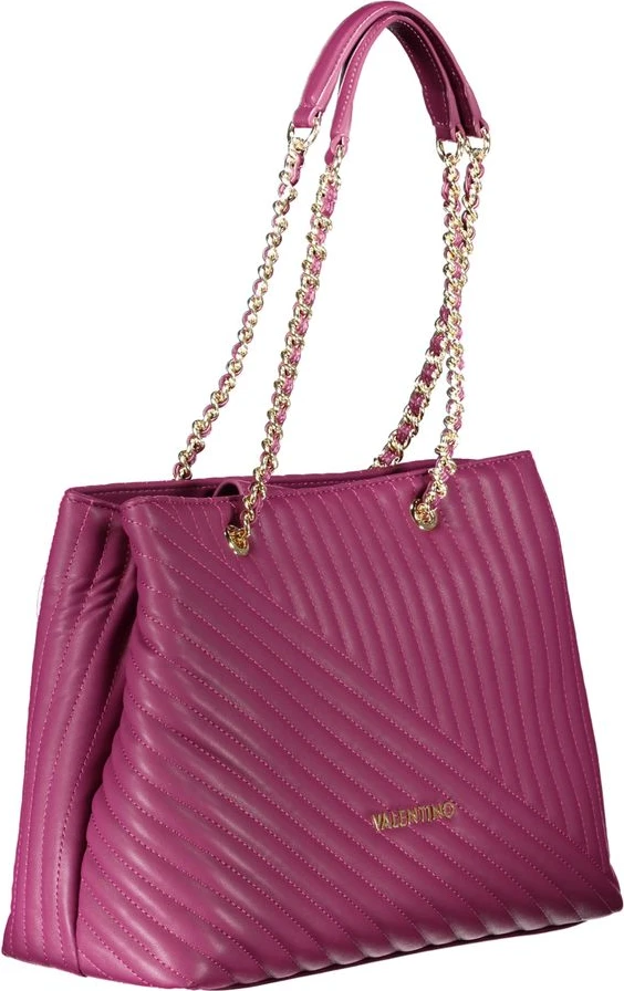 Сумка-тоут Valentino Bags Фиолетовый Полиэтилен