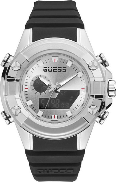 Часы GUESS Черные Синтетические