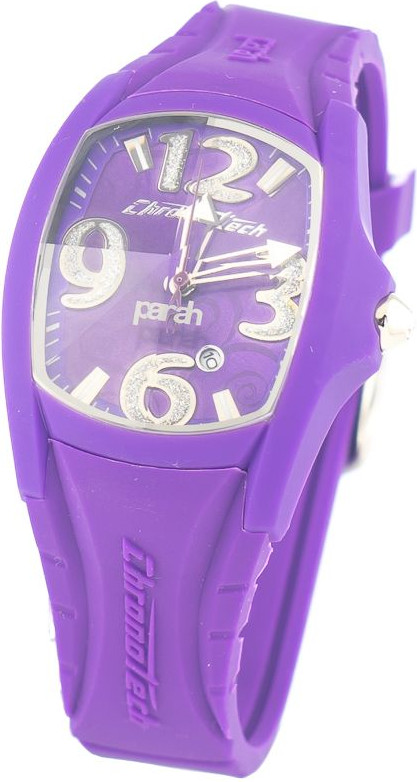 Часы Chronotech Purple Rubber Watch