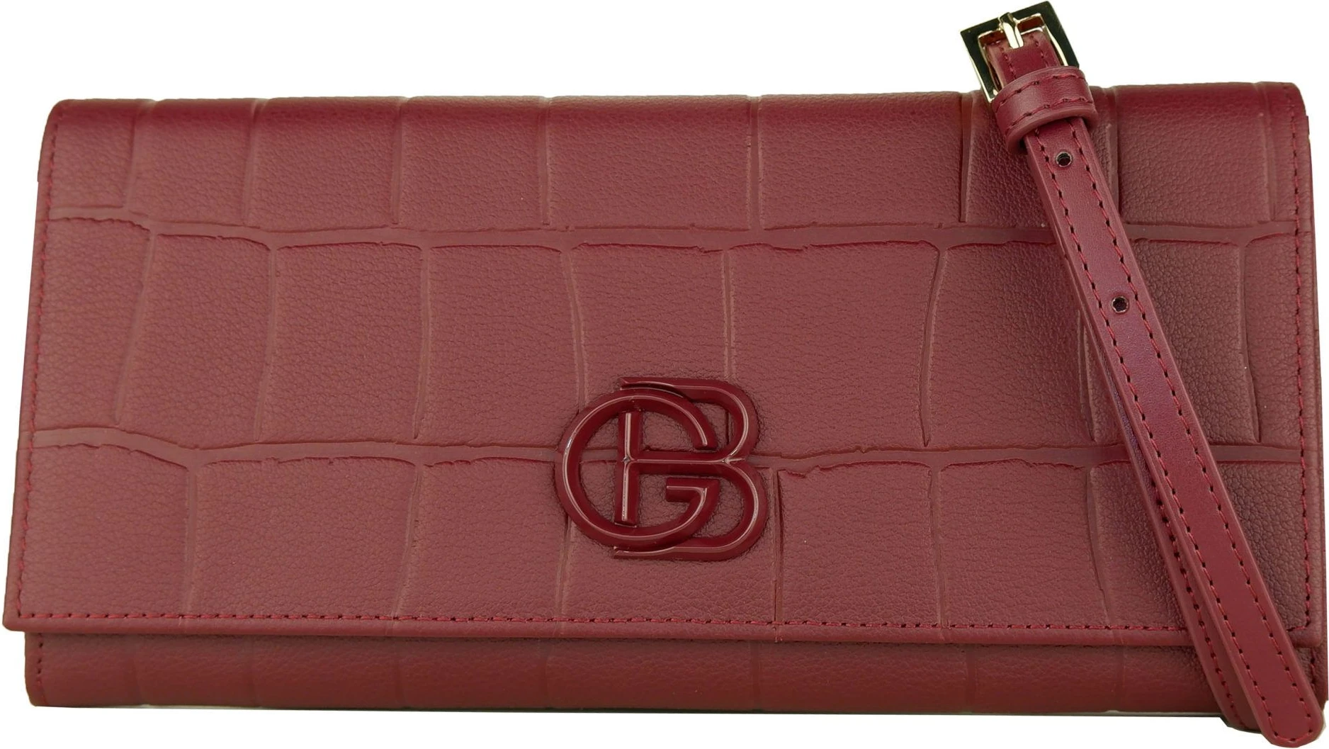 Сумка через плечо Baldinini Trend из красной телячьей кожи женская