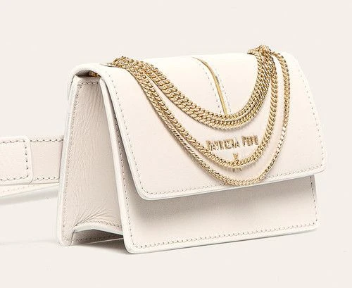Сумка через плечо Patrizia Pepe Chic Bianco Кожа