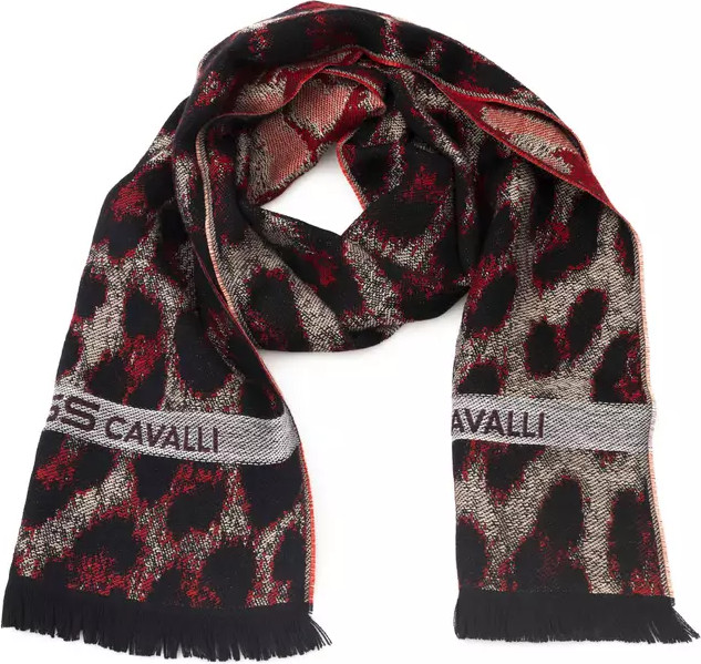 Шарф cavalli CLASS Animalier Fantasy Logo