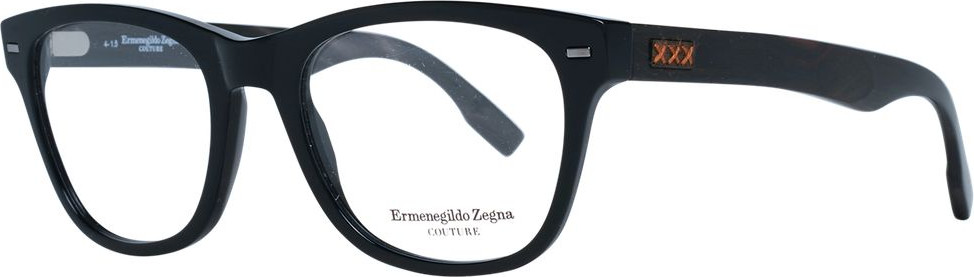 Очки Ermenegildo Zegna, черные, пластиковые