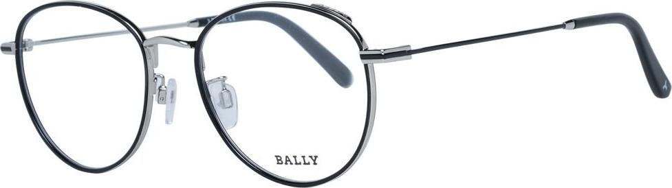 Черная металлическая оправа для очков Bally