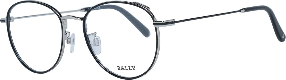 Черная металлическая оправа для очков Bally