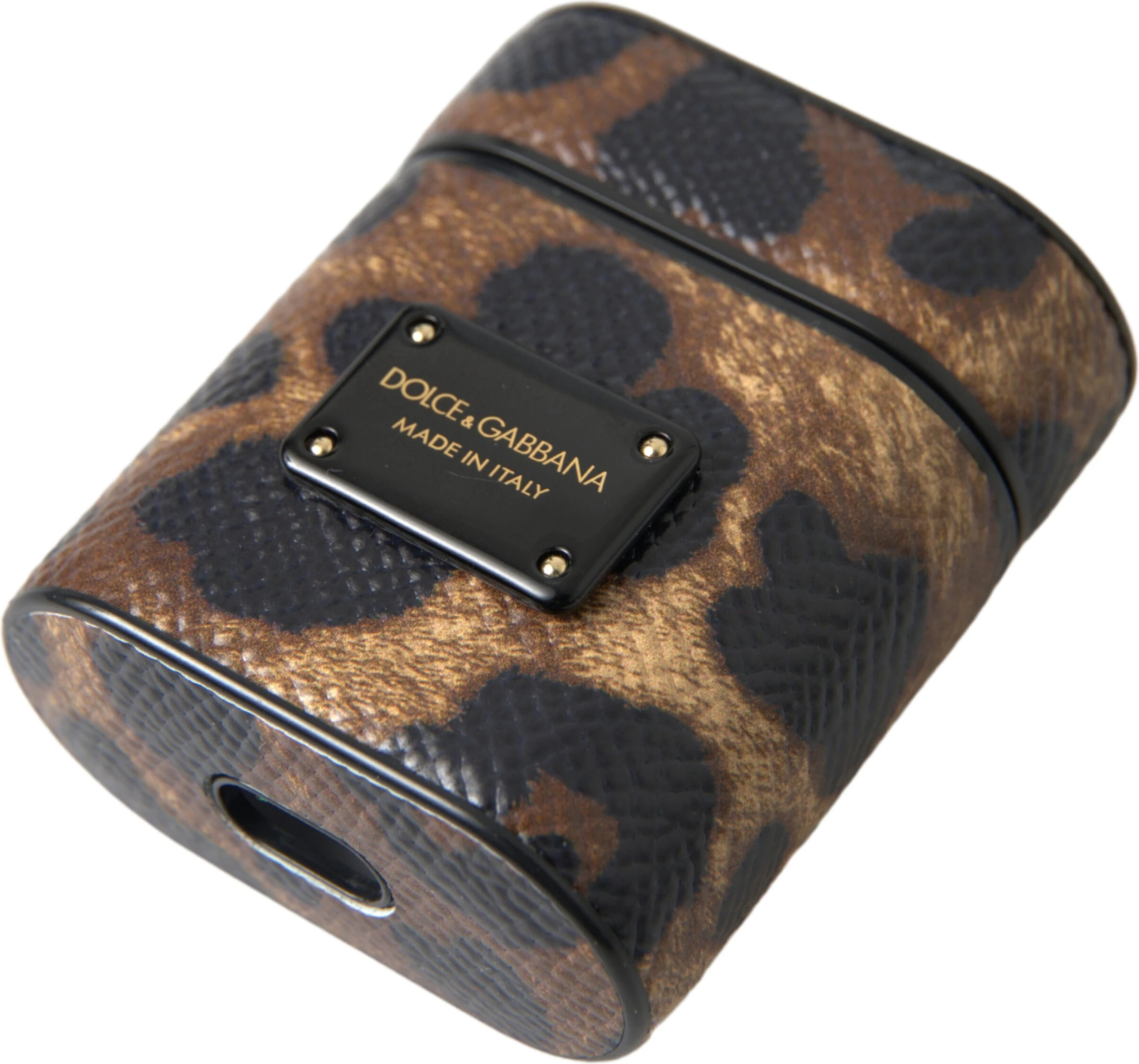 Чехол Dolce & Gabbana Chic из кожи для наушников Earpods