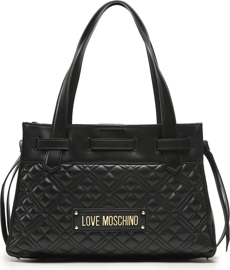 Сумка-шоппер LOVE MOSCHINO Chic стеганая из искусственной кожи