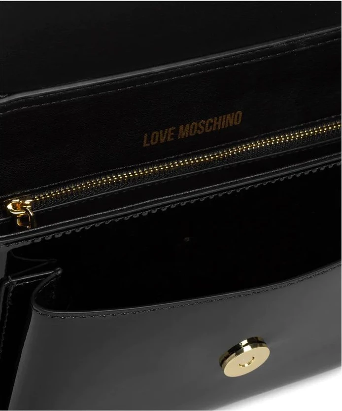 Сумка через плечо LOVE MOSCHINO Глянцевый шик
