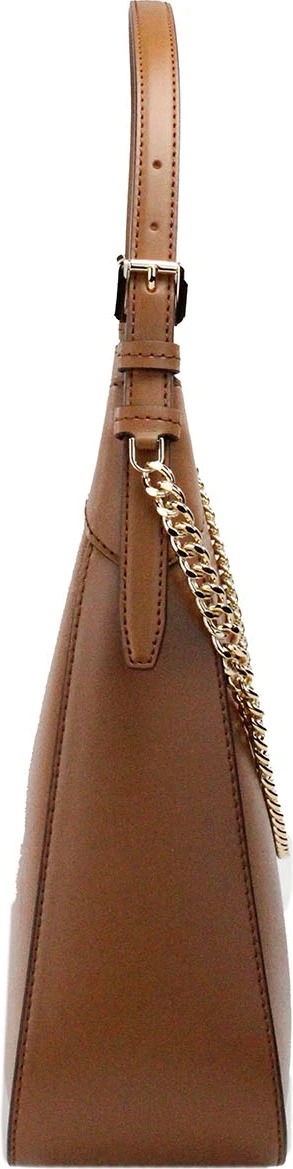 Сумка через плечо Michael Kors Wilma Large цвета Luggage с цепочкой