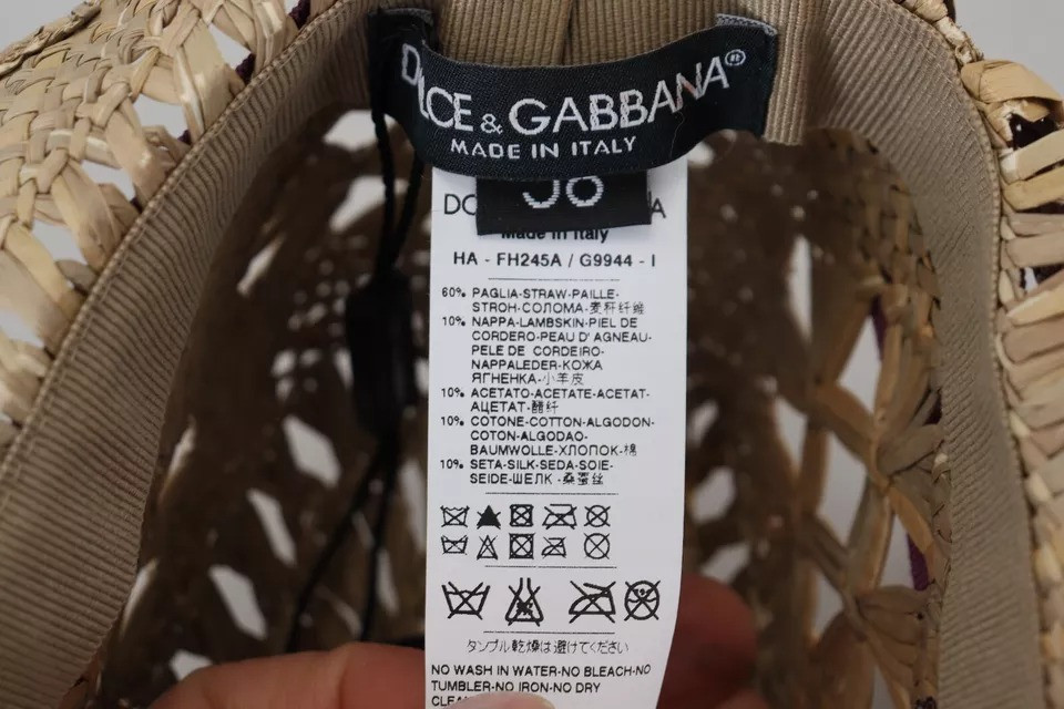 Соломенная шляпа Dolce & Gabbana