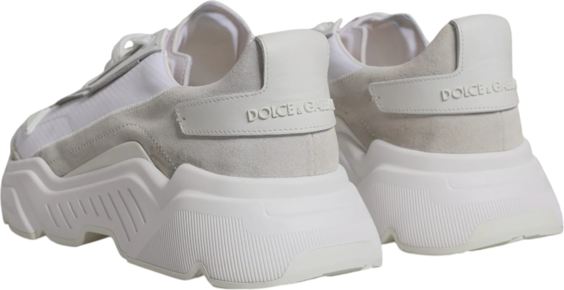 Кроссовки Белые Кожаные Daymaster Dolce & Gabbana