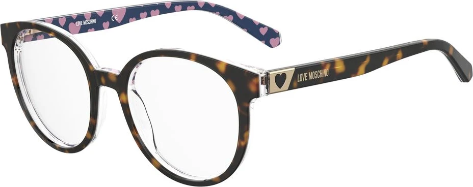 Очки LOVE MOSCHINO двухцветные ацетатные (оправа)